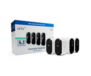 Smarthus - Arlo Essential 2 HD Utendørskamera 4-pack - VMC2450-100EUS