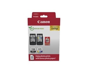 Papir, Fotopapir & Etiketter - Canon PG-510/CL-511 / 2970B017 Value Pack - 2970B017