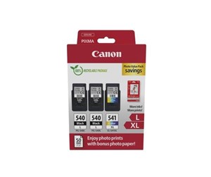 Papir, Fotopapir & Etiketter - Canon PG-540Lx2/CL-541XL / 5224B015 Value Pack - 5224B015