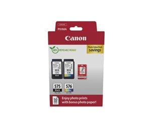 Papir, Fotopapir & Etiketter - Canon PG-575/CL-576 / 5438C004 Value Pack - 5438C004