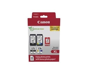 Papir, Fotopapir & Etiketter - Canon PG-575XL/CL-576XL / 5437C006 High Value Pack - 5437C006