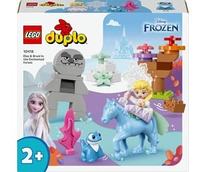 LEGO® - LEGO Disney 10418 Elsa og Bruni i den fortryllede skogen - 10418