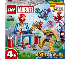 LEGO® - LEGO Marvel Super Heroes 10794 Team Edderkoppens spindelvev-hovedkvarter - 10794