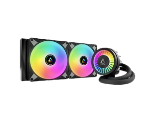 Prosessor-kjøler - Arctic Liquid Freezer III 280 A-RGB - Black - CPU Vannkjøling - Max 23 dBA - ACFRE00143A