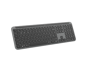 Tastatur - Logitech Signature Slim K950 - Graphite - Tastatur - Nordisk - Grå - 920-012459