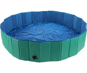 Hund - FLAMINGO Doggy Splash Pool Green/Blue L 160X30CM - 540058500219