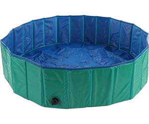 Hund - FLAMINGO Doggy Splash Pool Green/Blue M - 120X30 - 540058500218