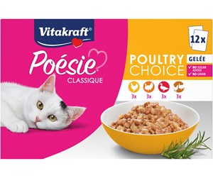 Katt - Vitakraft Poésie®Classique multipakning, classic choice i saus - 58979