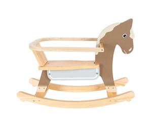 Babyleker - Small Foot - Rocking Horse with Seat Brown - 12291