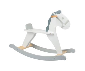 Babyleker - Small Foot - Wooden Rocking Horse Skandi White - 11523