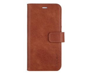 Mobil - Deksel og etui - Radicover Wallet Case Anti Radiation 2in1 Brown - iPhone 13/14 - RAD276