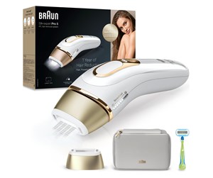 Epilator/IPL - Braun Epilator PL5052 Hvit/Gull - 7500435238427