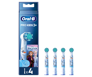 Elektrisk tannbørste - Oral-B Børstehoder Frozen Refill 4 pcs - 8006540804087