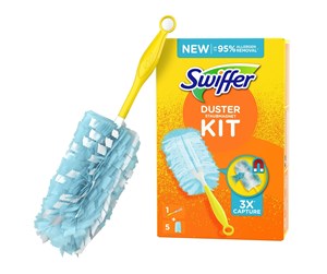 Rengjøring - Swiffer Duster Handle+5 refills kit - 8001841934877