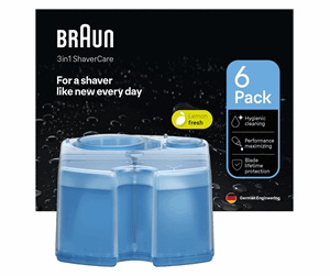 Barbermaskin - Braun Accessories CCR6 3-in-1 ShaverCare - 6 pcs - 7500435226356