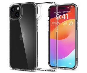 Mobil - Deksel og etui - Spigen Ultra Hybrid - crystal clear - iPhone 15 - ACS06793