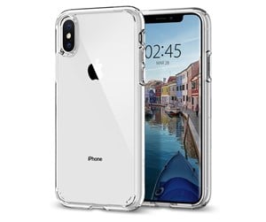 Mobil - Deksel og etui - Spigen Ultra Hybrid - crystal clear - iPhone XS/X - 063CS25115