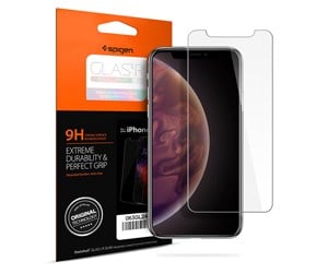 Mobil - Beskyttelsesglass - Spigen Glas.tR Slim HD - iPhone 11 Pro/XS/X - 063GL24514