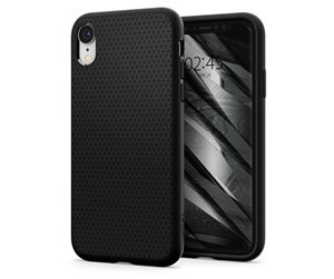 Mobil - Deksel og etui - Spigen Liquid Air - black - iPhone XR - 064CS24872