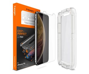 Mobil - Beskyttelsesglass - Spigen Glas.tR EZ Fit - iPhone XR - 064GL24818