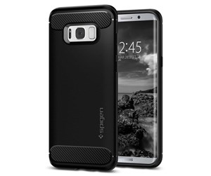 Mobil - Deksel og etui - Spigen Rugged Armor - black - Samsung Galaxy S8 - 565CS21609