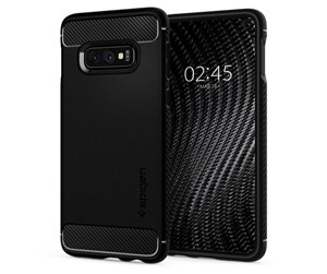 Mobil - Deksel og etui - Spigen Rugged Armor - black - Samsung Galaxy S10e - 609CS25837