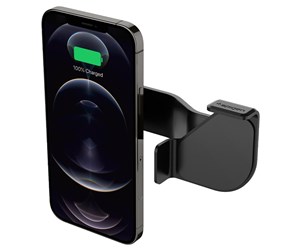 Mobil - Andre tilbehør - Spigen Tesla OneTap MagFit Car Mount - black - iPhone 12/13/14/15 series - ACP03844