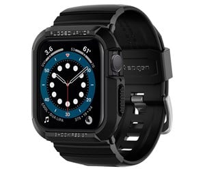 Smartklokke - Tilbehør - Spigen Rugged Armor Pro - black - Apple Watch 41mm/40mm - ACS00546