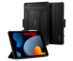 Nettbrett - Deksler og etui - Spigen Rugged Armor Pro - black - iPad 10.2" 2021/2020/2019 - ACS01216