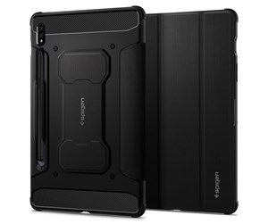 Nettbrett - Deksler og etui - Spigen Rugged Armor Pro - black - Samsung Galaxy Tab S7/S8 - ACS01604