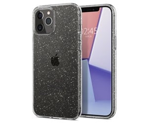 Mobil - Deksel og etui - Spigen Liquid Crystal Glitter - clear- iPhone 12/Pro - ACS01698