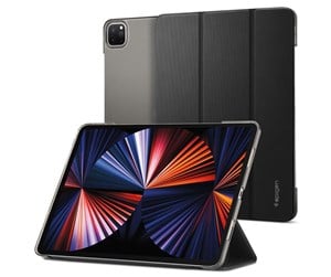 Nettbrett - Deksler og etui - Spigen Liquid Air Folio - black - iPad Pro 12.9" (2022/2021) - ACS02884