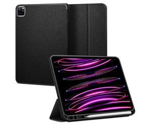 Nettbrett - Deksler og etui - Spigen Urban Fit - black - iPad Pro 12.9" 2022/2021 - ACS03434