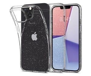 Mobil - Deksel og etui - Spigen Liquid Crystal Glitter - crystal quartz - iPhone 13 - ACS03516