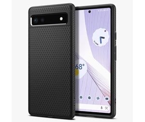 Mobil - Deksel og etui - Spigen Liquid Air - black - Google Pixel 6a - ACS04474