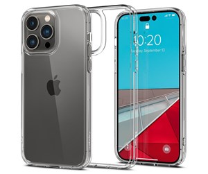 Mobil - Deksel og etui - Spigen Crystal Hybrid - crystal clear - iPhone 14 Pro Max - ACS04639