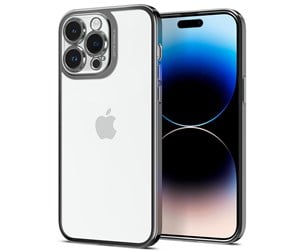 Mobil - Deksel og etui - Spigen Optik Crystal - chrome gray - iPhone 14 Pro Max - ACS04834