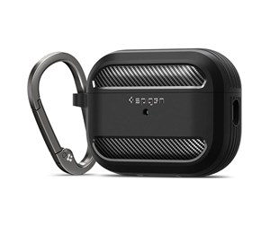 Verktøykasser & Lagringssystemer - Spigen Rugged Armor - black - AirPods Pro 2 - ACS05482