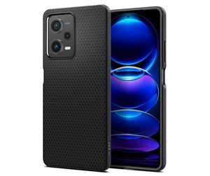 Mobil - Deksel og etui - Spigen Liquid Air - black - Xiaomi Redmi Note 12 Pro 5G/POCO X5 Pro 5G - ACS05788