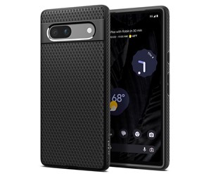 Mobil - Deksel og etui - Spigen Liquid Air - black - Google Pixel 7a - ACS05815