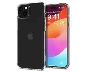 Mobil - Deksel og etui - Spigen Crystal Flex - crystal clear - iPhone 15 Plus - ACS06456