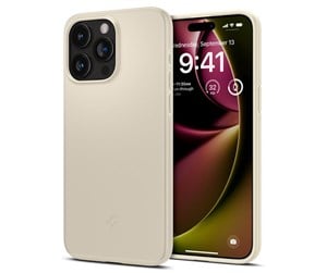 Mobil - Deksel og etui - Spigen Thin Fit - mute beige - iPhone 15 Pro Max - ACS06551