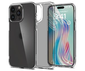 Mobil - Deksel og etui - Spigen Ultra Hybrid - frost clear - iPhone 15 Pro Max - ACS06567