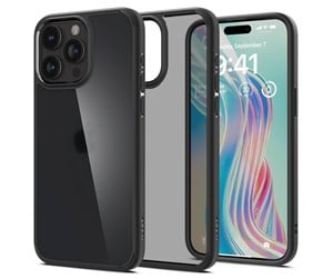 Mobil - Deksel og etui - Spigen Ultra Hybrid - frost black - iPhone 15 Pro Max - ACS06568