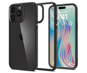 Mobil - Deksel og etui - Spigen Ultra Hybrid - matte black - iPhone 15 Pro Max - ACS06570