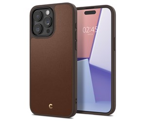 Mobil - Deksel og etui - Spigen Cyrill Kajuk MagSafe - saddle brown - iPhone 15 Pro Max - ACS06634