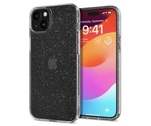 Mobil - Deksel og etui - Spigen Liquid Crystal Glitter - crystal quartz - iPhone 15 Plus - ACS06648