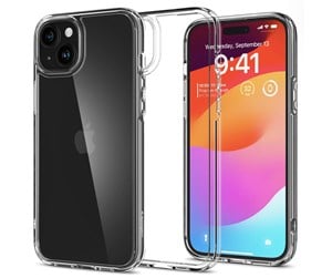 Mobil - Deksel og etui - Spigen Ultra Hybrid - crystal clear - iPhone 15 Plus - ACS06653