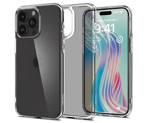 Mobil - Deksel og etui - Spigen Ultra Hybrid - frost clear - iPhone 15 Pro - ACS06708