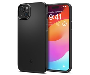 Mobil - Deksel og etui - Spigen Thin Fit - black - iPhone 15 - ACS06776